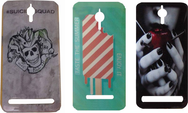 ALIVE Back Cover for Panasonic P77  (Multicolor, Dual Protection, Silicon)