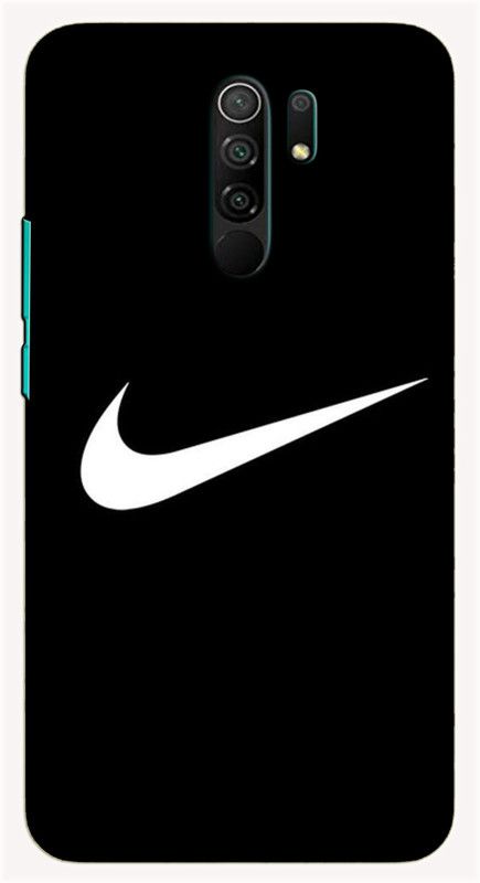 iprinto Back Cover for MI Redmi 9 Prime Nike Back Cover  (Black, Hard Case)