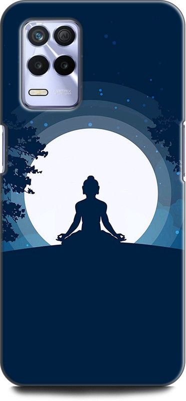 KEYCENT Back Cover for Realme 9 5G, RMX3388 GAUTAMA BUDDHA, GOD, LORD, ABSTRACT ART, PANTING  (Multicolor, Shock Proof, Pack of: 1)