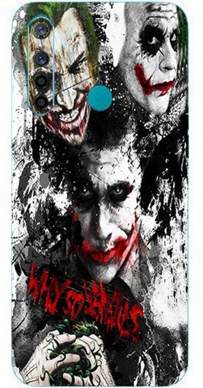 TJ CREATION Realme 5i Mobile Skin  (Ultra Super Jokers Skin With High Matte Finish.)