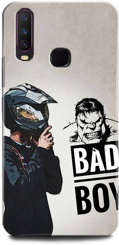 play fast Back Cover for Vivo Y12/1904 BAD BOY PRINTED  (Multicolor, Hard Case, Pack of: 1)