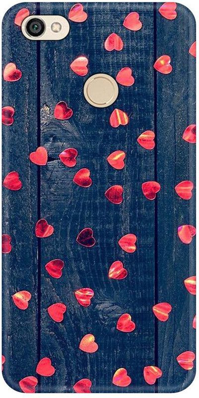 Smutty Back Cover for Mi Redmi Y1, MDI6S - Wooden Heart Print  (Multicolor, Hard Case, Pack of: 1)