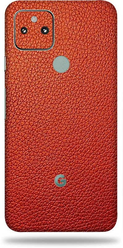 OggyBaba Google Pixel 5A 5g, Leather Red Mobile Skin  (Red)