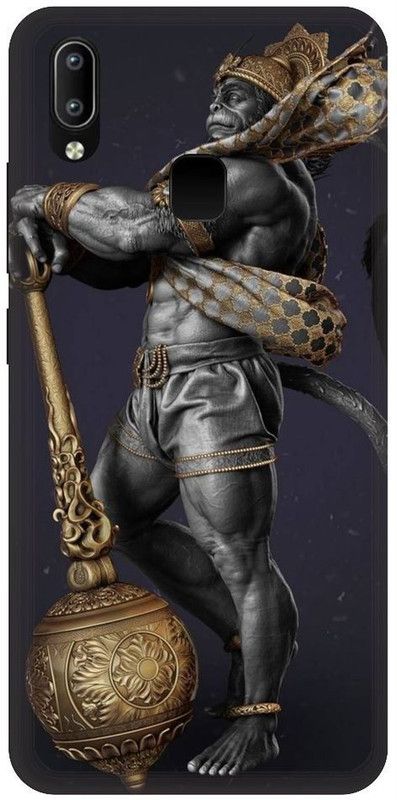 URCHIN Back Cover for Vivo Y93 Hanuman ji , Lord Hanuman, God, Bajrangbali  (Multicolor, Shock Proof, Pack of: 1)
