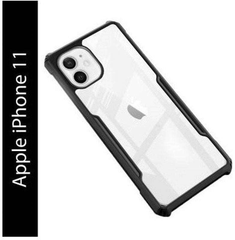 SMARTCASE Back Cover for Apple iPhone 11  (Transparent, Silicon, Pack of: 1)