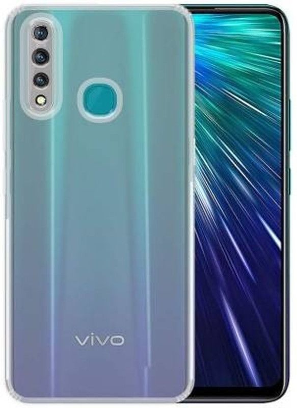 Hydbest Front & Back Case for Vivo Y17  (Transparent, Camera Bump Protector, Silicon, Pack of: 1)