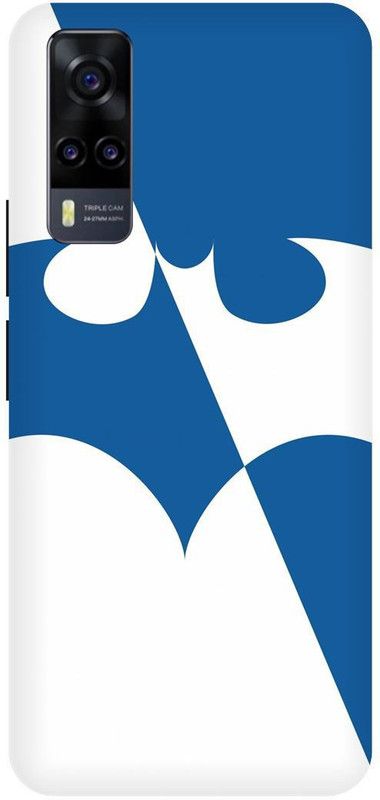 THE NARAYANA COLLECTIONS Back Cover for VIVO Y51 (2020)- V2030-BATMAN,BAT,MAN,LOGO,SIGN  (Multicolor, Hard Case, Pack of: 1)