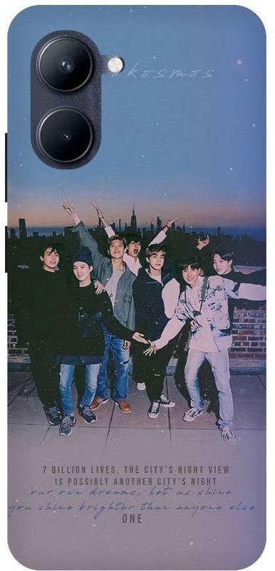 BYXIS Back Cover for Realme C33 BTS, bts, BTS army, BTS, korean male, Bangtan Boys1761  (Multicolor, Shock Proof, Pack of: 1)