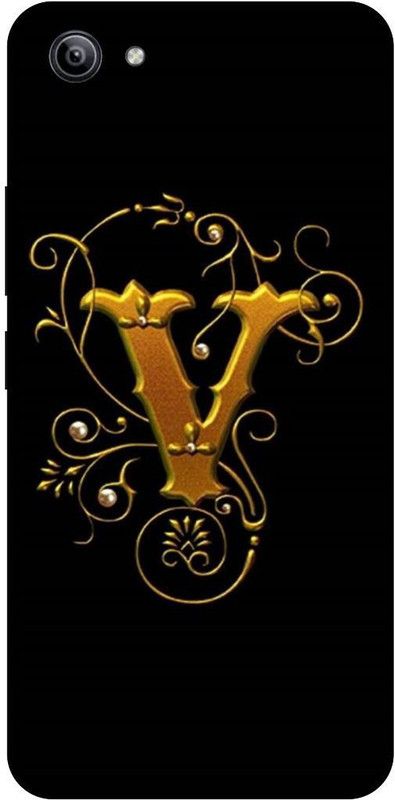 THE NARAYANA COLLECTIONS Back Cover for VIVO V5s- 1713-V,ALPHABET,NAME,LATTER,LOVE  (Multicolor, Hard Case, Pack of: 1)