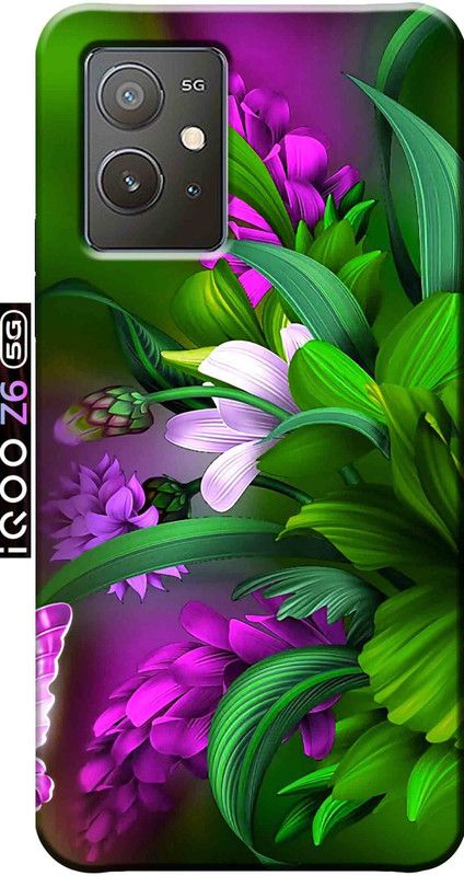 YorktoSis Back Cover for iQoo Z6 5G 2599  (Multicolor, Grip Case, Silicon, Pack of: 1)