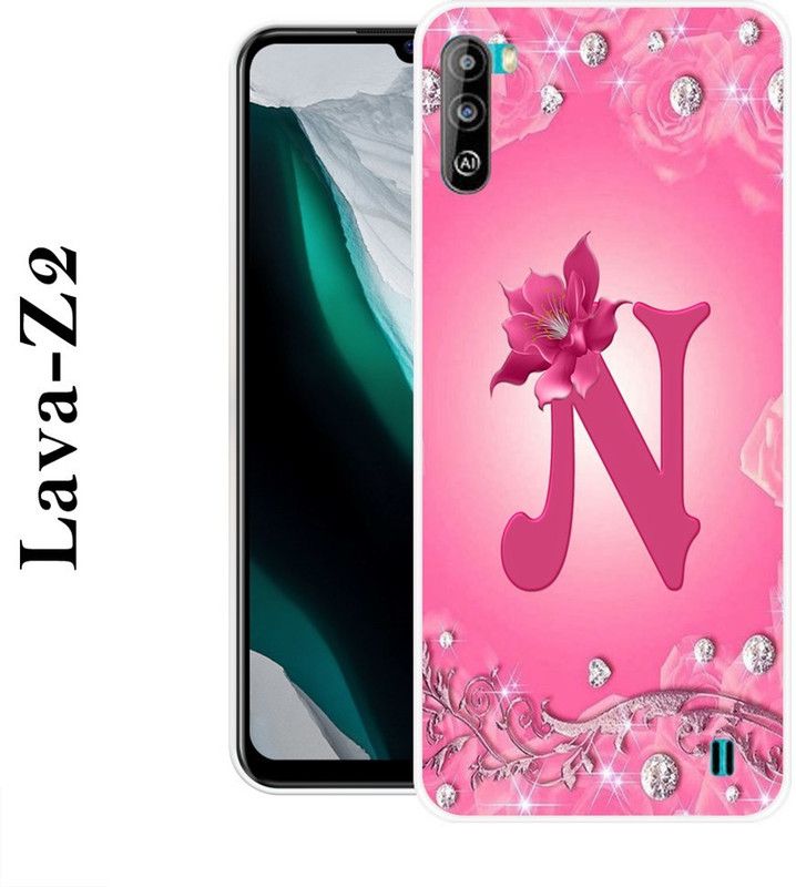 SHIVKUDI Back Cover for Lava Z2  (Pink, Grip Case, Silicon)