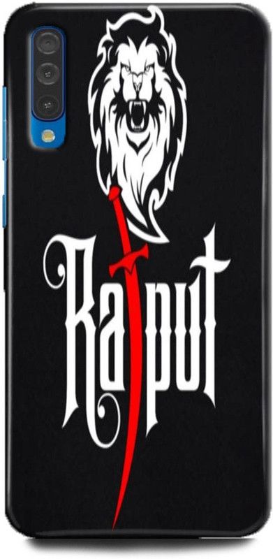 FIKORA Back Cover for Samsung Galaxy A50/SM-A505FZKDINS RAJPUT PRINTED  (Multicolor, Hard Case, Pack of: 1)