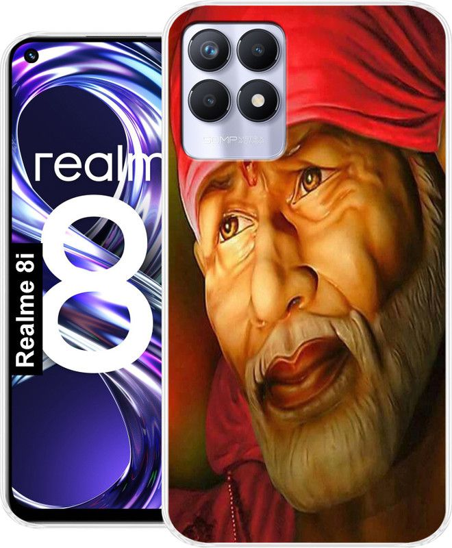 SmartGoldista Back Cover for Realme 8i Cases & Cover  (Multicolor, Grip Case, Silicon)