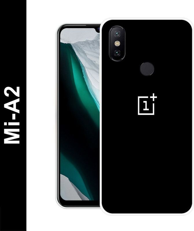 Triddy Back Cover for Mi A2  (Multicolor, Dual Protection, Silicon, Pack of: 1)