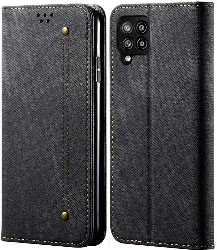 TURTLE Flip Cover for Samsung Galaxy M42  (Black, Magnetic Case, Pack of: 1)
