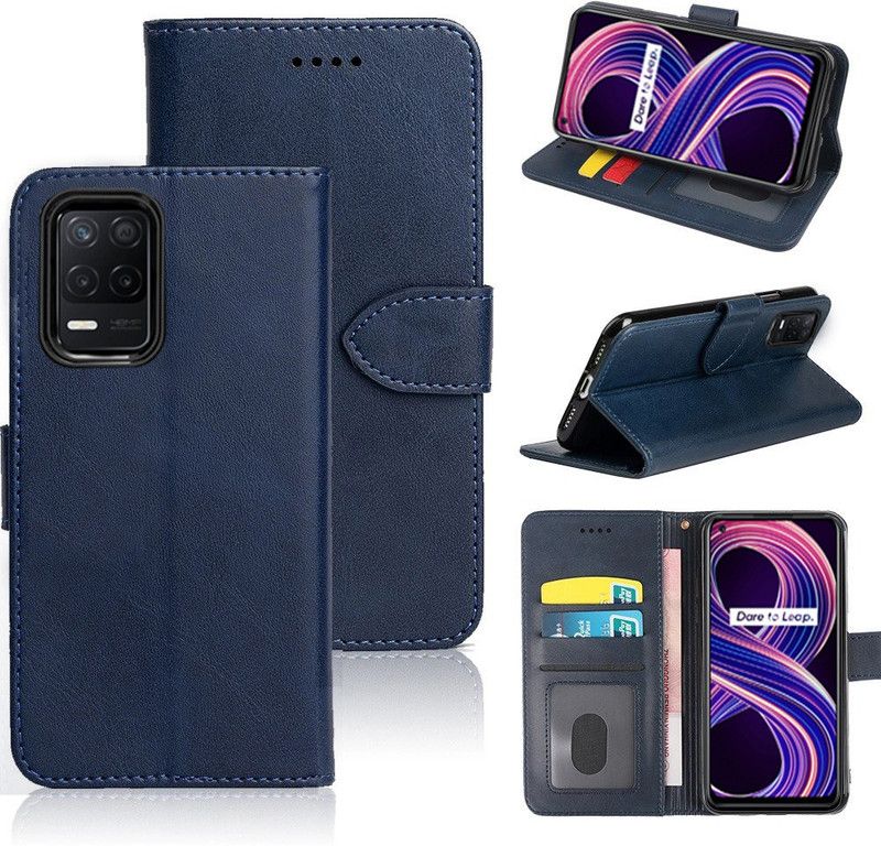 Wowcase Back Cover for Realme 8 Pro  (Blue, Dual Protection, Pack of: 1)