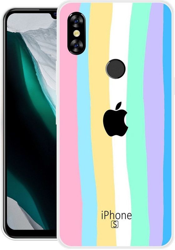 SHIVAAY Back Cover for Itel A62  (Multicolor, Dual Protection, Silicon)