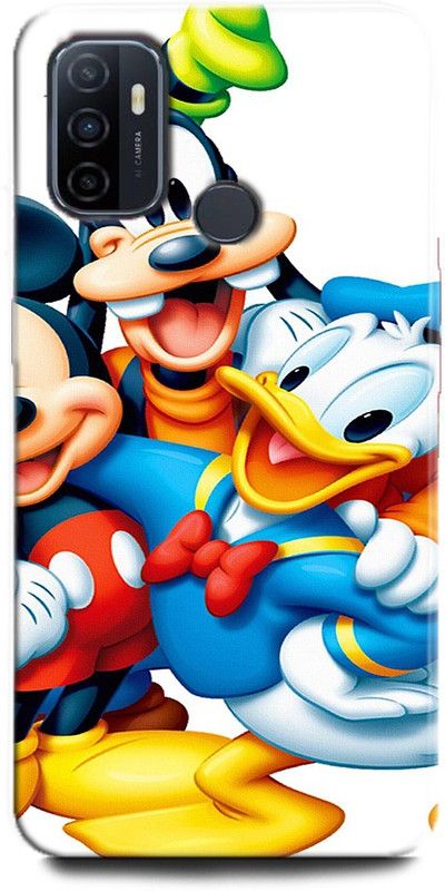 Afterglow Back Cover for Oppo A33 MICKEY MOUSE, DISNEY, DONALD DUCK, MICKEY  (Multicolor, Shock Proof, Pack of: 1)