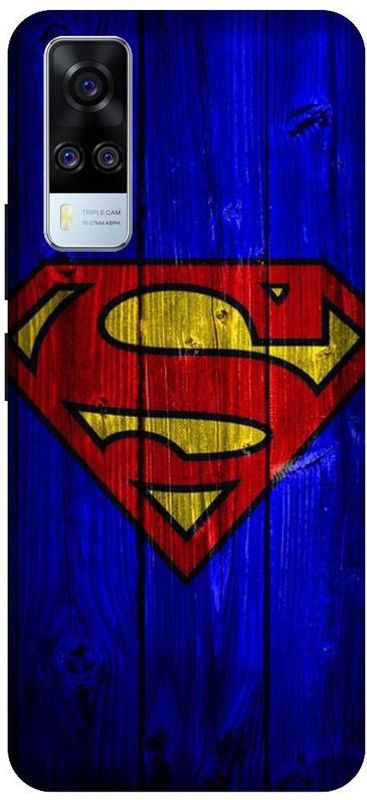 URCHIN Back Cover for Vivo Y51A Superman, Superman Logo, Wallpaper, Superhero, DC comic, Movie, Comic  (Multicolor, Shock Proof, Pack of: 1)