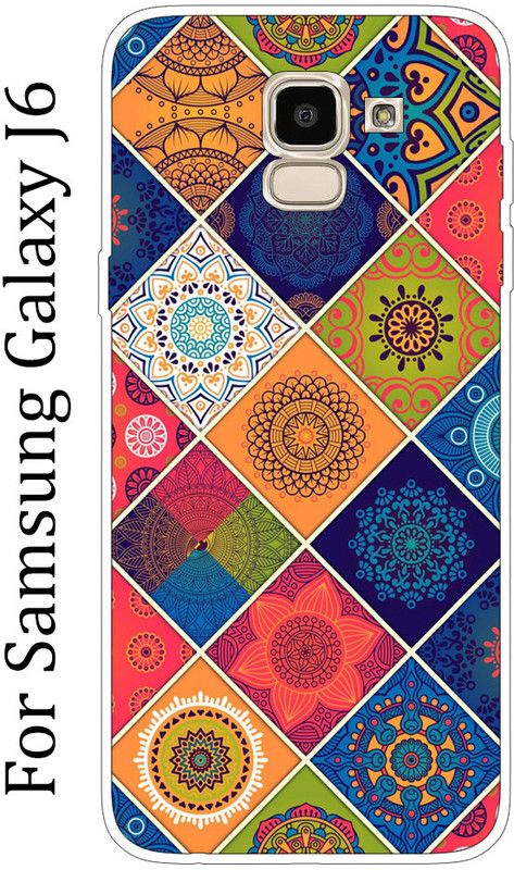 Ghumakkad Back Cover for Samsung Galaxy J6  (Multicolor, Grip Case, Silicon, Pack of: 1)