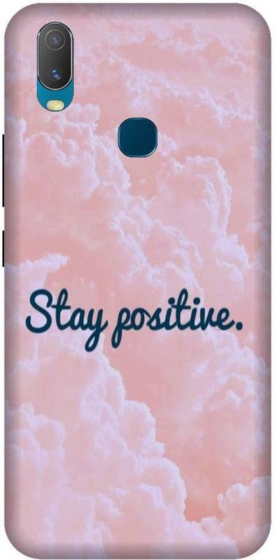 URCHIN Back Cover for Vivo Y11 stay positive, motivational, quotes, inspiration  (Multicolor, Shock Proof, Pack of: 1)