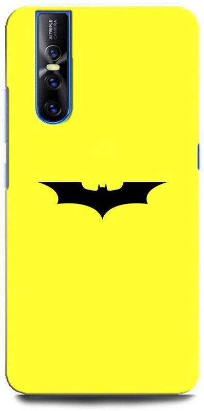 ORBIQE Back Cover for ViVO V15 Pro 1818 BATMAN, DARK KNIGHT, SUPERHERO, DC COMIC, BATMAN LOGO,  (Multicolor, Hard Case, Pack of: 1)