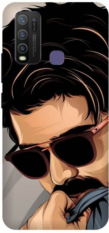 FRONK Back Cover for vivo Y50, vivo 1935, VIJAY, THALAPATHY, SOUTH, ACTOR, HERO, MASTER  (Black, Hard Case, Pack of: 1)