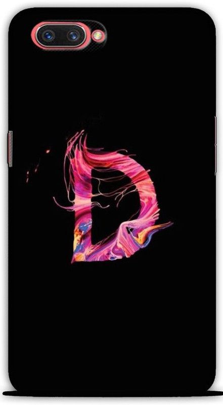 CROKIAN Back Cover for Realme C1 D Letter Back Cover  (Multicolor, Hard Case, Pack of: 1)