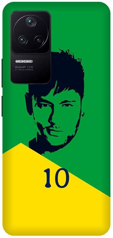 play fast Back Cover for POCO F4 5G  (Green, Yellow, Hard Case, Pack of: 1)