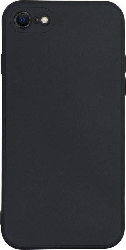 Casebudz Back Cover for Apple Iphone 8  (Black, Flexible, Pack of: 1)