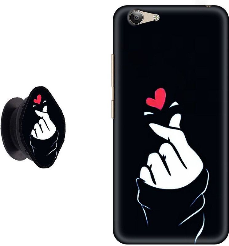 My Swag Back Cover for Vivo Y66 (Multicolor, Cases with Holder)  (Black, White, Cases with Holder, Pack of: 1)