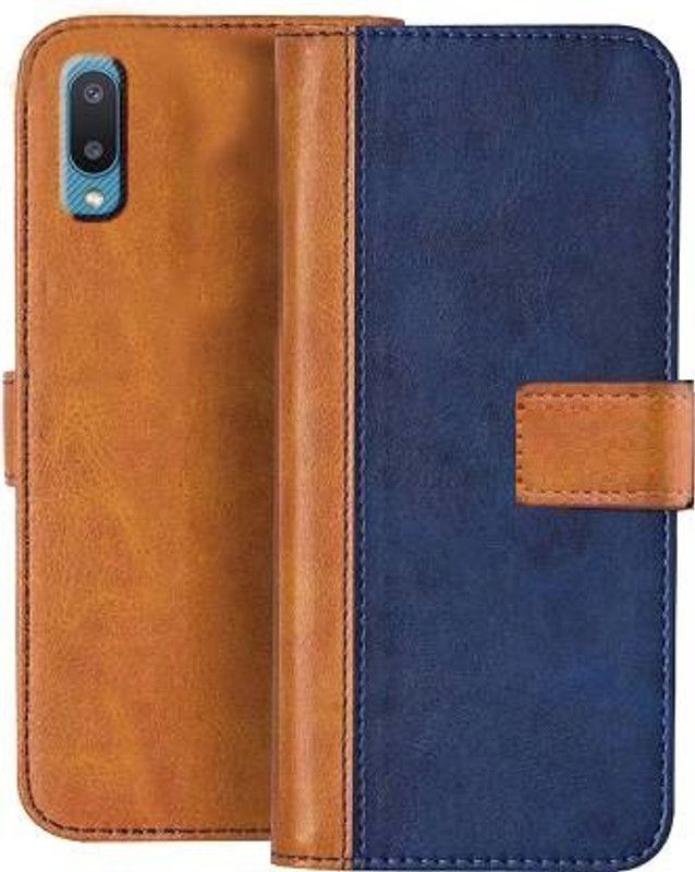 Urban Tech Flip Cover for Samsung Galaxy A02Flip Case | Magnetic Closure | Shock Proof Wallet Flip Cover  (Multicolor, Magnetic Case, Pack of: 1)
