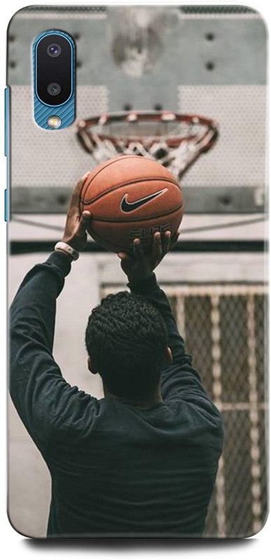 INTELLIZE Back Cover for SAMSUNG Galaxy M02 BASKETBALL, BALL, SPORT, PLAYER  (Multicolor, Hard Case, Pack of: 1)
