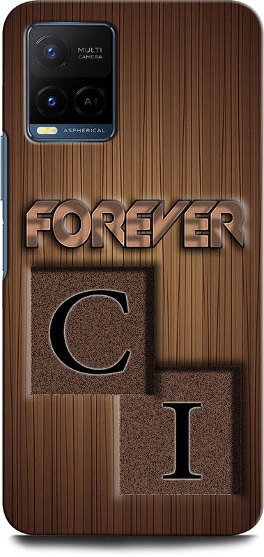 INTELLIZE Back Cover for Vivo Y21T CI, C LOVE I, I LOVE C, C LETTER, I LETTER, CI NAME  (Multicolor, Hard Case, Pack of: 1)
