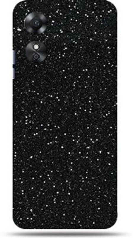 Mclaxa OPPO A17 4G, Black Glitter For oppo a17 4g, Oppo A17 4G Mobile Skin  (Black Glitter)