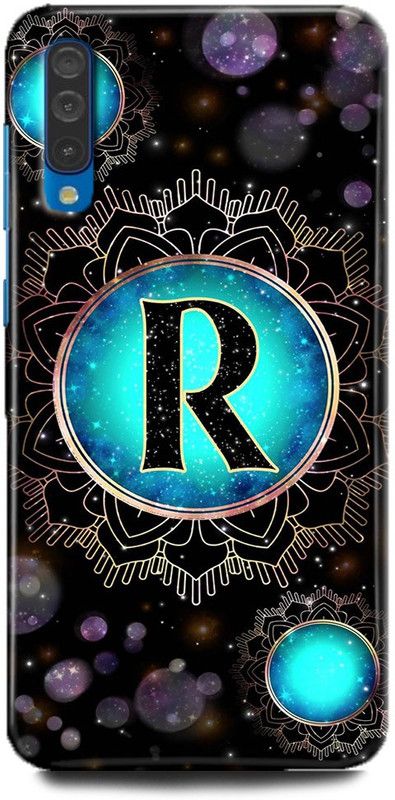 FIKORA Back Cover for Samsung Galaxy A30s/SM-A307FZLVINS R NAME PRINTED  (Multicolor, Hard Case, Pack of: 1)