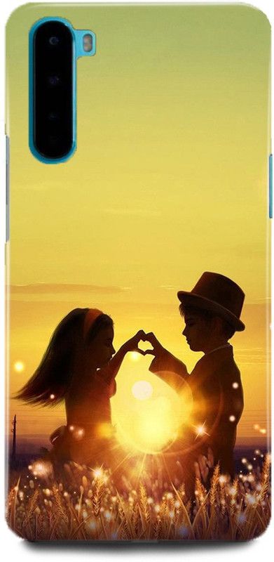 JUGGA Back Cover for OnePlus Nord, LOVE COUPLE, QUITE COUPLE, LOVELY COUPLE,VALENTINE,LOVERS  (Yellow, Hard Case, Pack of: 1)