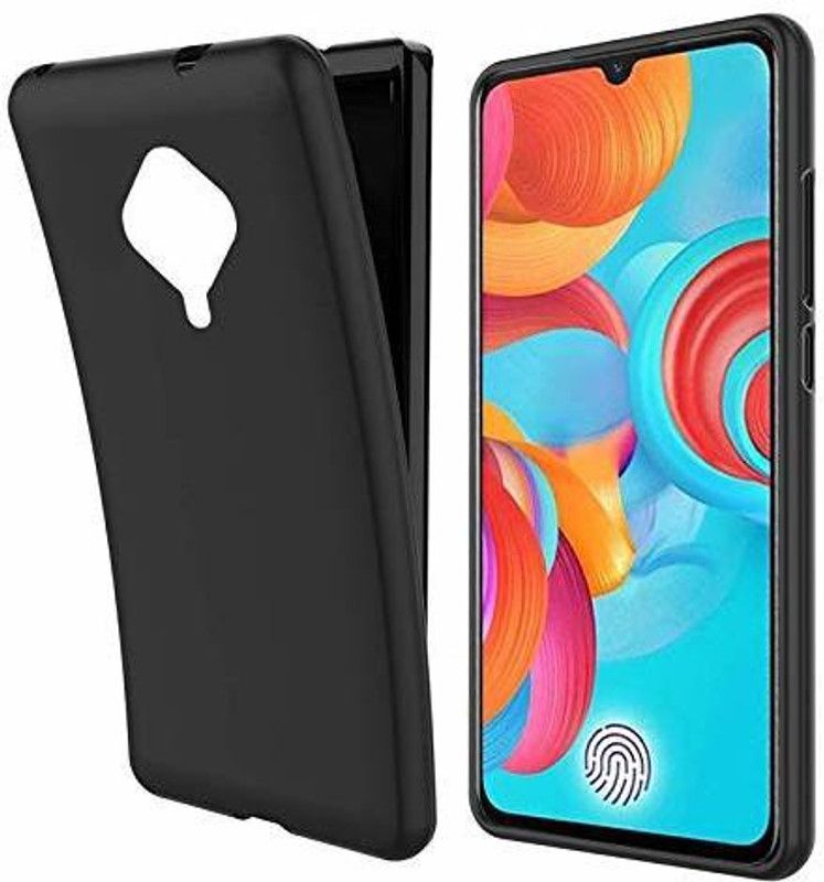 S-Softline Back Cover for Vivo S1 Pro  (Black, Flexible, Pack of: 1)