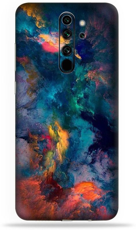 Satisfactory Mi Note 8 Pro Mobile Skin  (Colorful-Clouds Skin With Matte Finish)