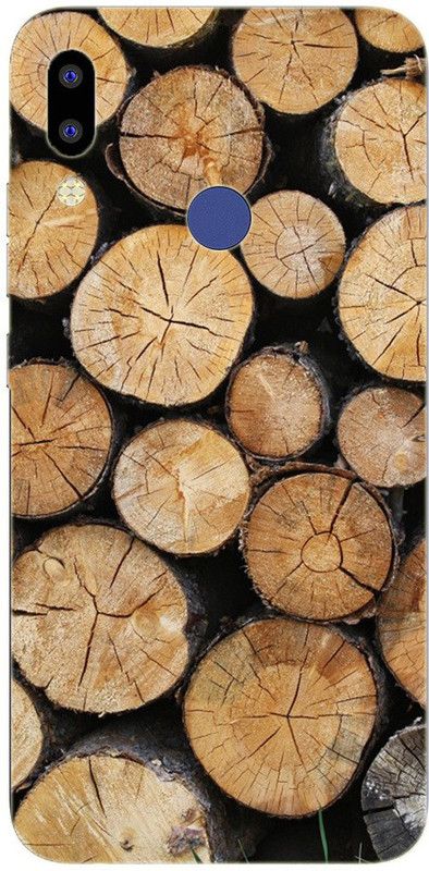 METOO Back Cover for Tecno i Air 2 Plus, Wood Design Back Cover_Print_399  (Multicolor, Dual Protection, Silicon, Pack of: 1)