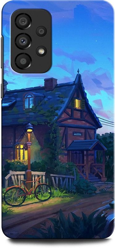 GRAFIQE Back Cover for SAMSUNG Galaxy A33 HOME, NATURE, CYCLE, NIGHT,TREES  (Multicolor, Shock Proof, Pack of: 1)