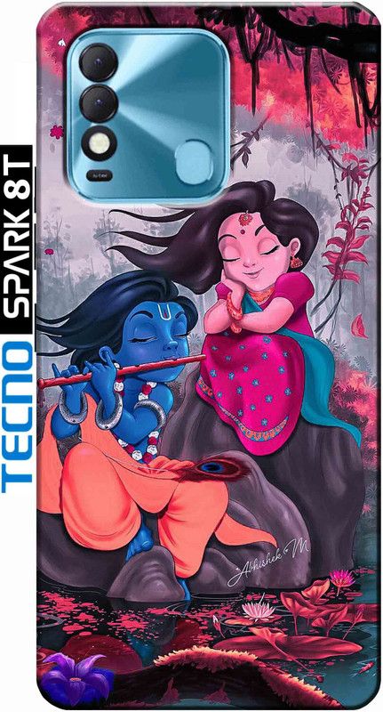 RDcon Back Cover for Tecno Spark 8T 2810  (Multicolor, Flexible, Silicon, Pack of: 1)