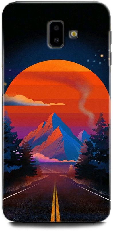 Afterglow Back Cover for SAMSUNG Galaxy J6 Plus BEAUTIFUL, SUN, NATURE, ABSTRACT, TEXTURE, COLORFUL  (Multicolor, Shock Proof, Pack of: 1)