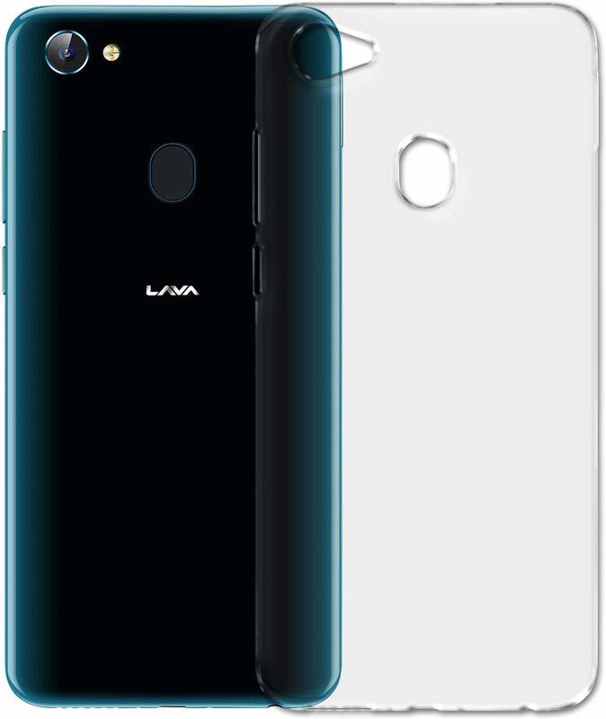 Allit Back Cover for Lava Z92, ID116  (Transparent, Dual Protection, Silicon, Pack of: 1)