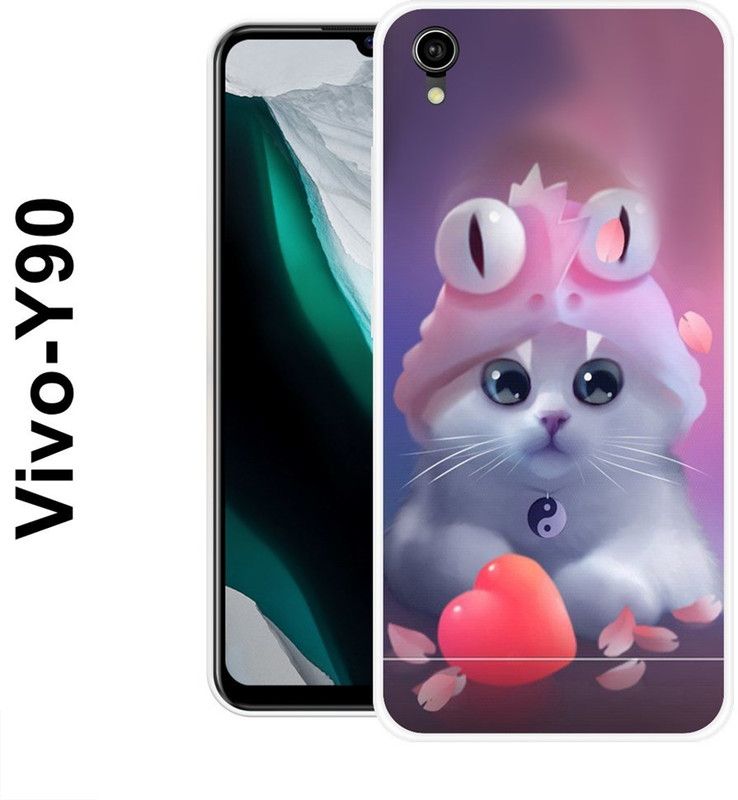 SUPER CASE Back Cover for Vivo Y90, Vivo Y90i, Vivo Y1s  (Multicolor, Grip Case, Silicon)
