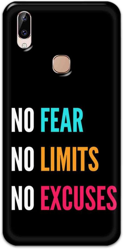 NDCOM Back Cover for Vivo Y83 Pro No Limits Printed  (Multicolor, Hard Case, Pack of: 1)