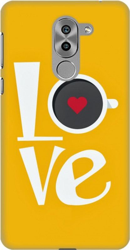 COBIERTAS Back Cover for Honor 6X  (Yellow, White)