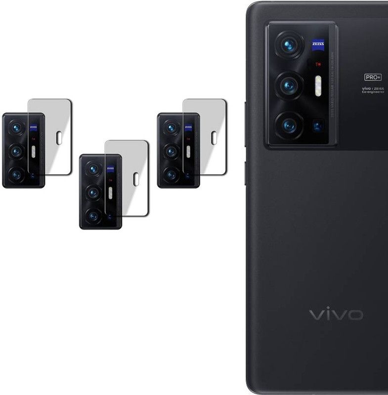 HI2U Back Camera Lens Glass Protector for vivo x70 pro+  (Pack of: 3)