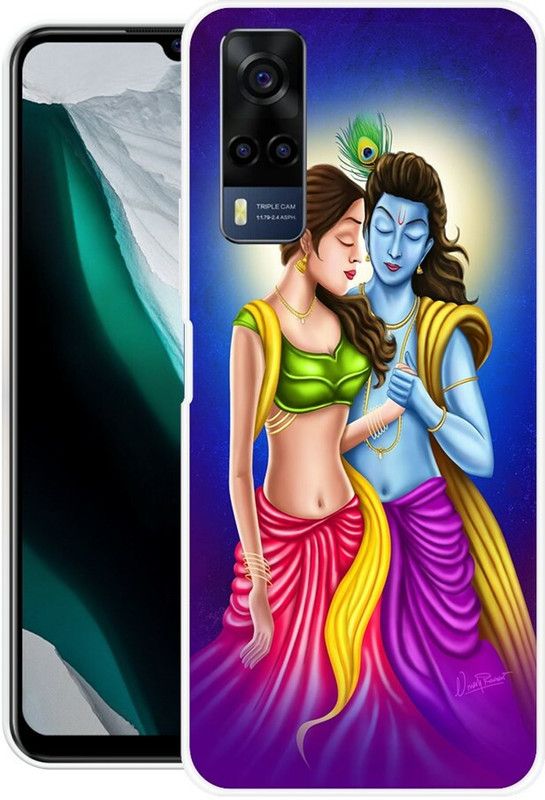 KLC Back Cover for Vivo Y53s, Vivo Y31, VIVO Y51, Vivo Y51A  (Multicolor, Grip Case, Silicon)