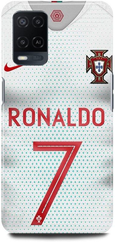 FRONK Back Cover for OPPO A54, CPH2239, CRISTIANO, RONALDO, FOOTBALL, PLAYER, JUVENTUS  (White, Hard Case, Pack of: 1)